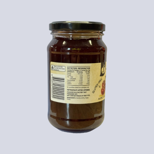 Cherry Jam by Johnno’s Tasmania | 450g