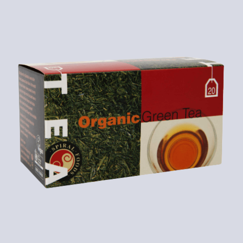 Spiral Organic Green Tea Bags ｜ 20pk