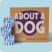 About A Dog Premium Recycled Toilet Paper - 24 Rolls