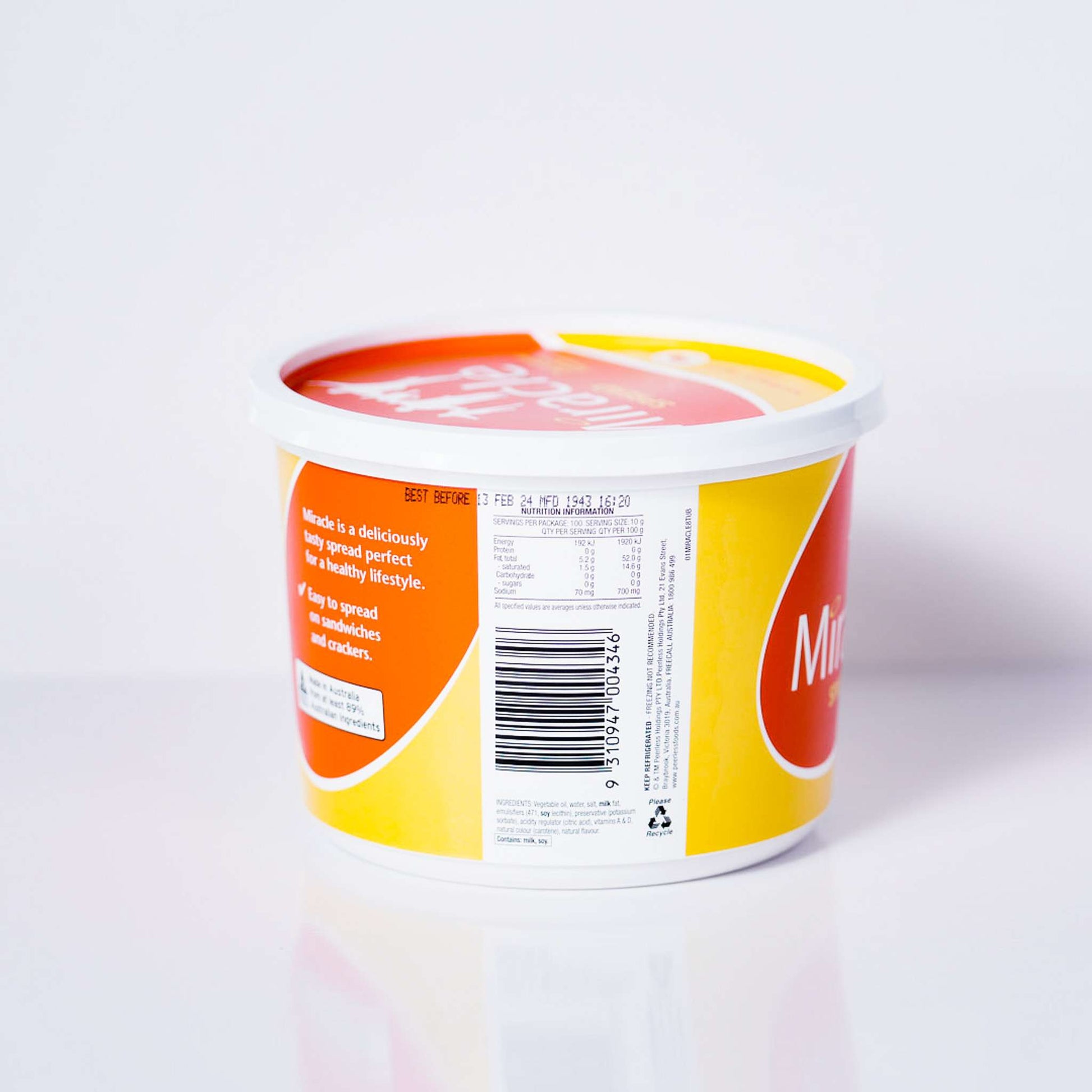 miracle butter 1kg