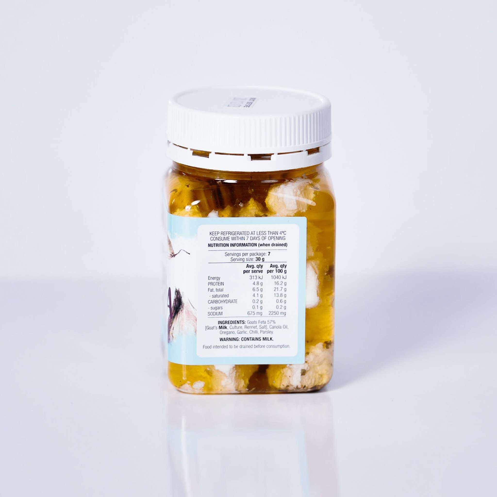 Monjay Mezza – Marinated Goats Feta 330g