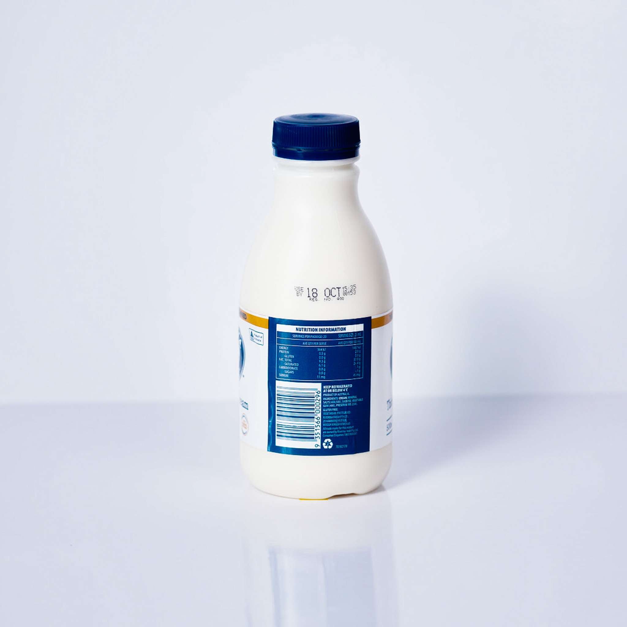 Cream Thickened – Riverina Fresh 500ml