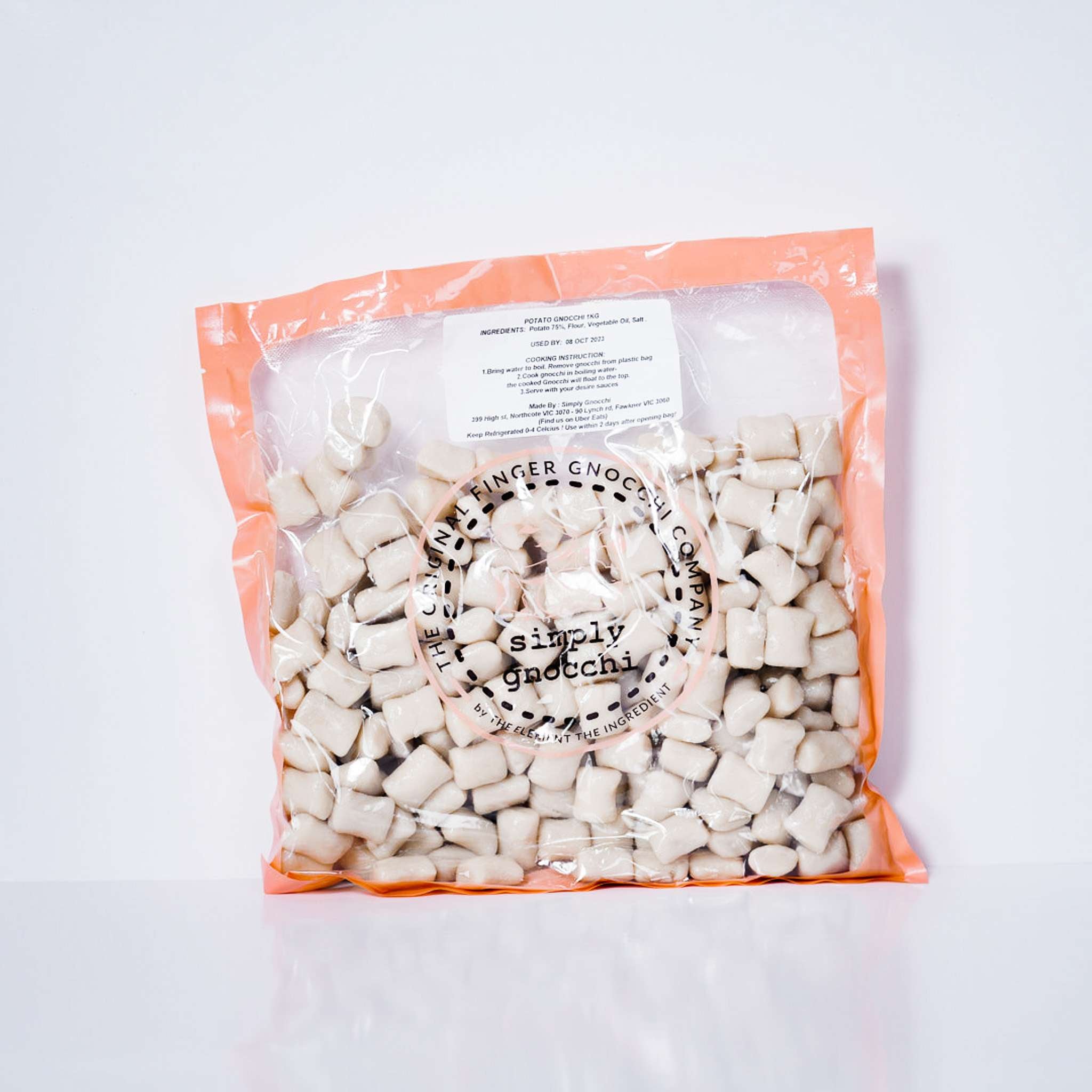 Gnocchi – Potato HAND MADE – 1kg Pkt