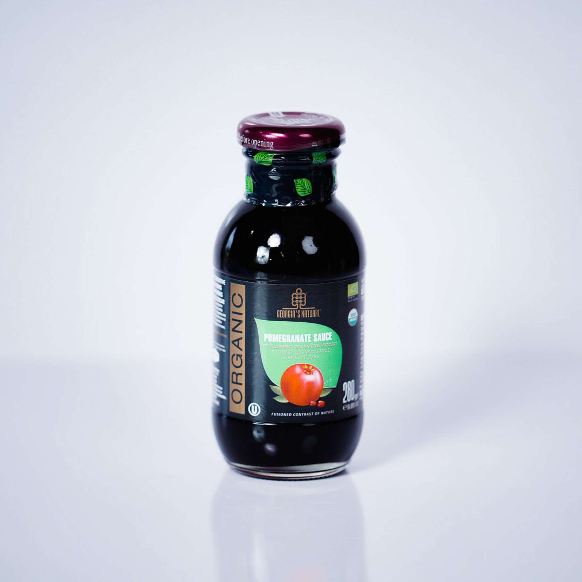 Sauce – Pomegranate 100% ORGANIC By Georgia’s 280g Jar