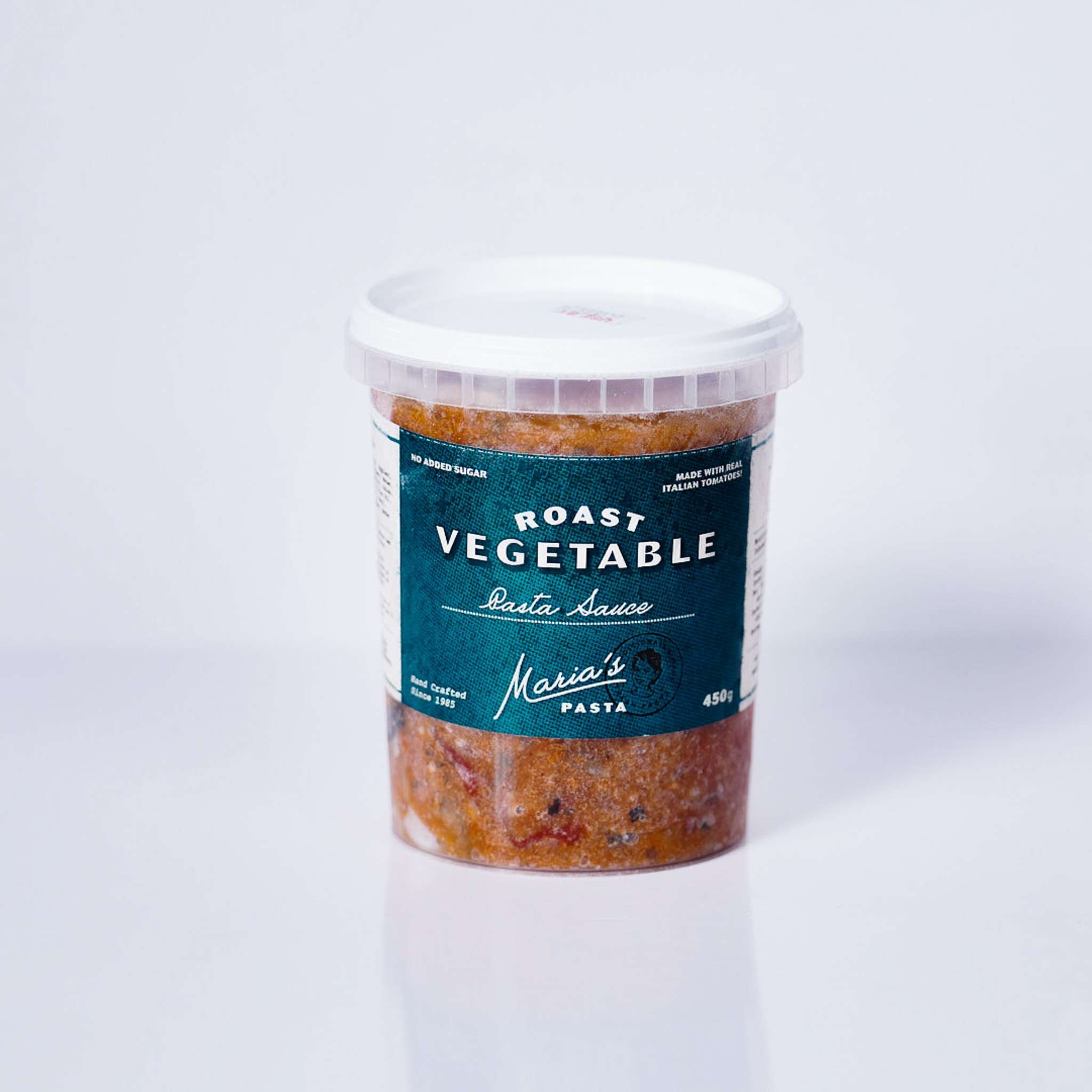 Roasted Vegetable Sauce 450g By Maria’s Pasta