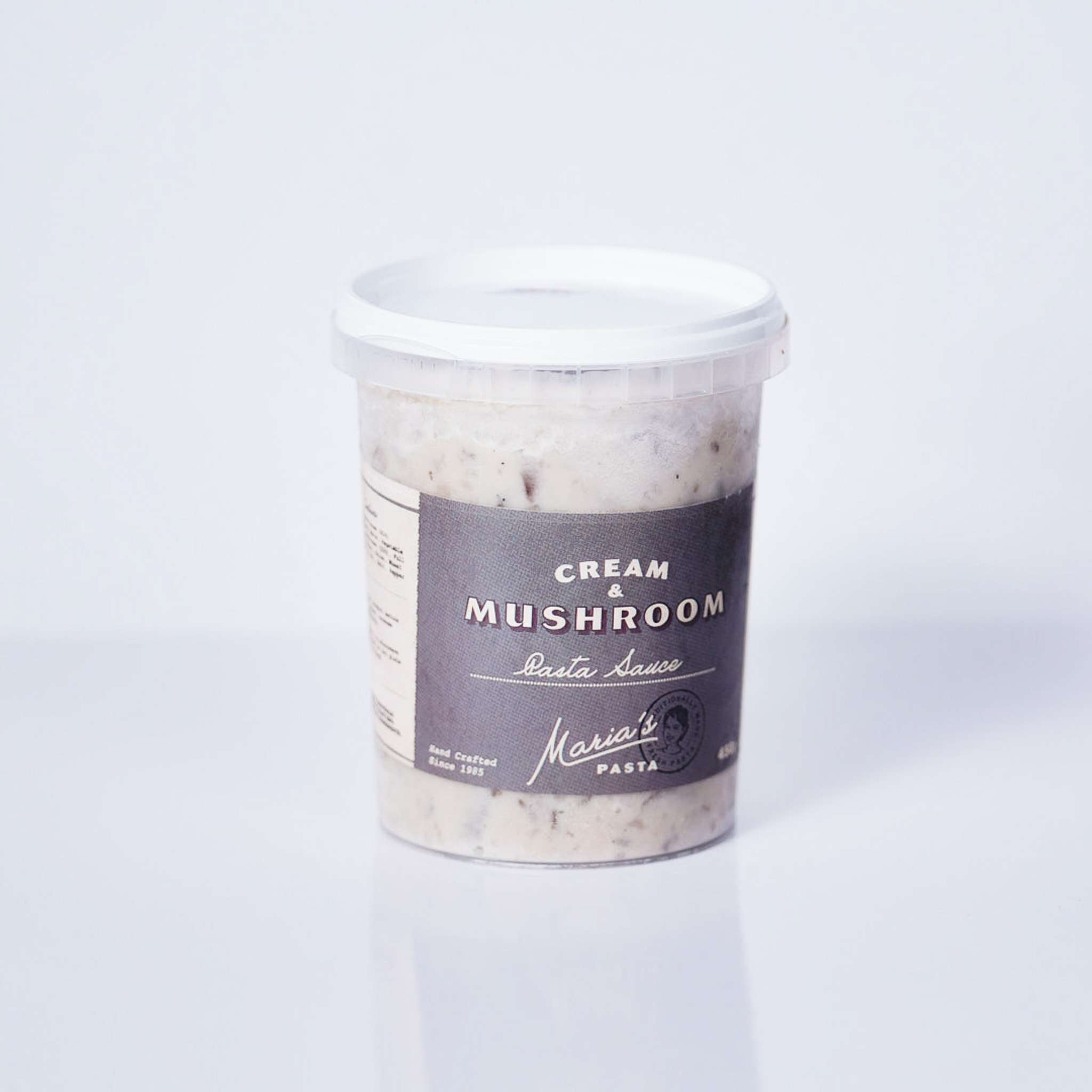 Cream And Mushroom Sauce 450g By Maria’s Pasta