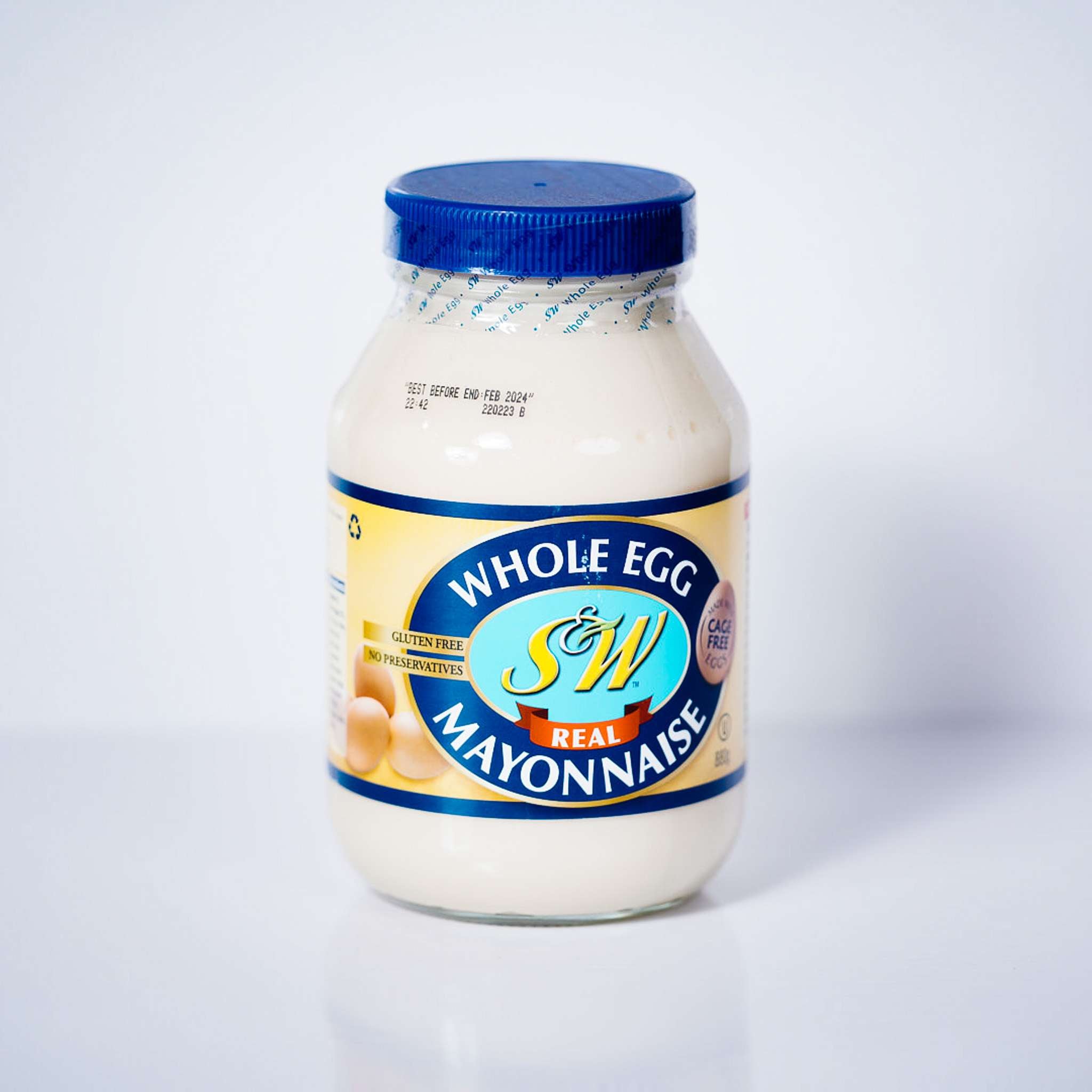 Mayonnaise Real – 100% “Made From Cage Free Whole Eggs”