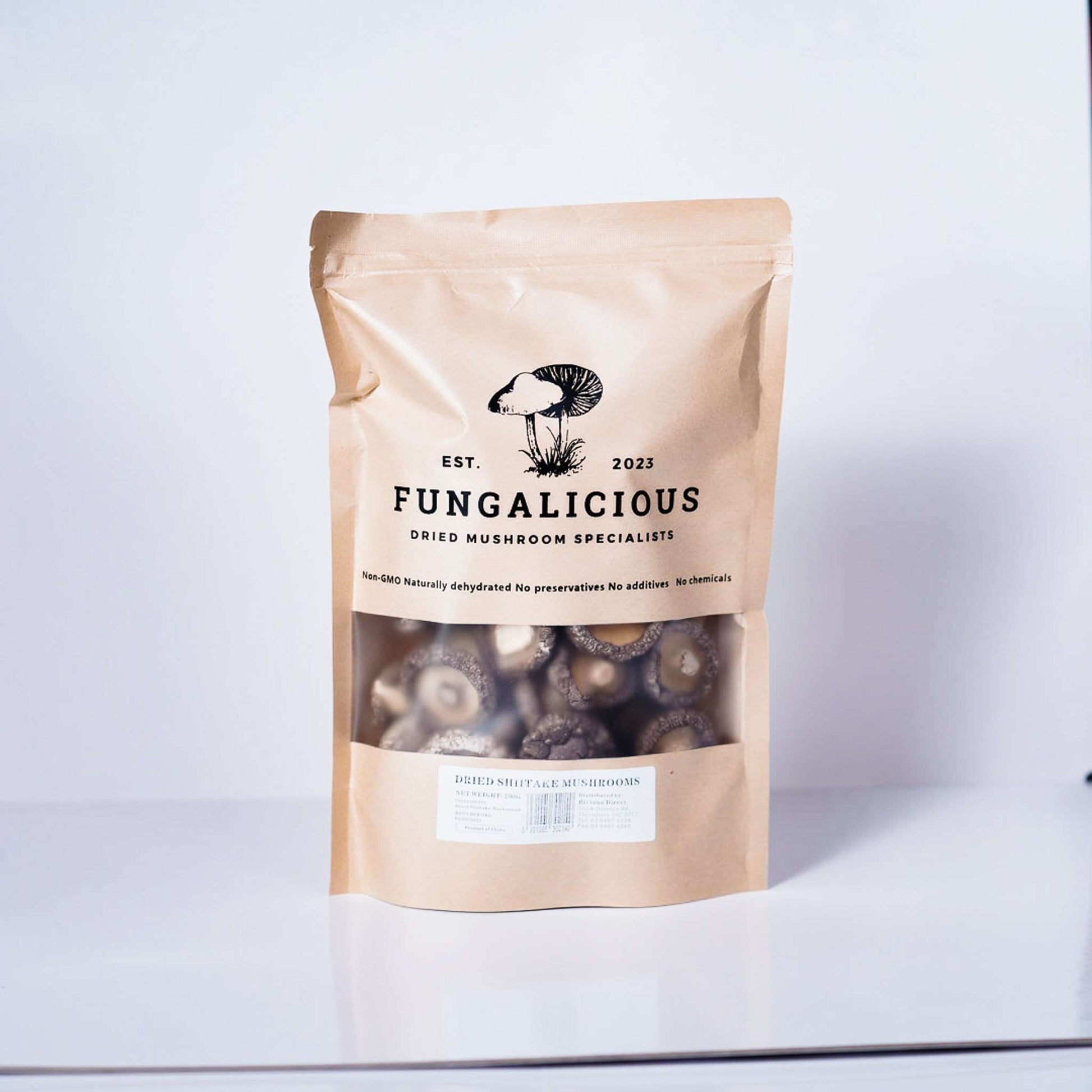 Dried Shitake Mushrooms 200g Fungalicious
