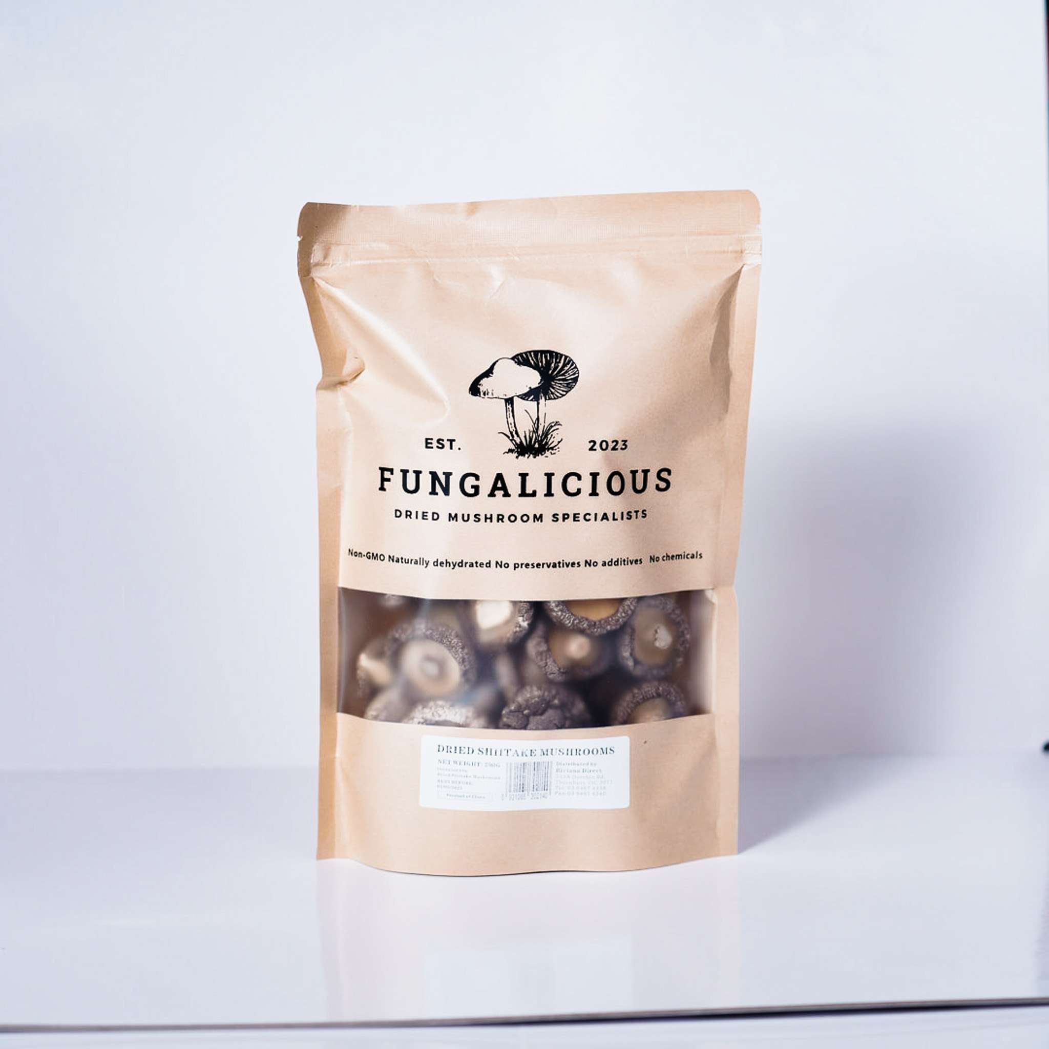 Dried Shitake Mushrooms 200g Fungalicious