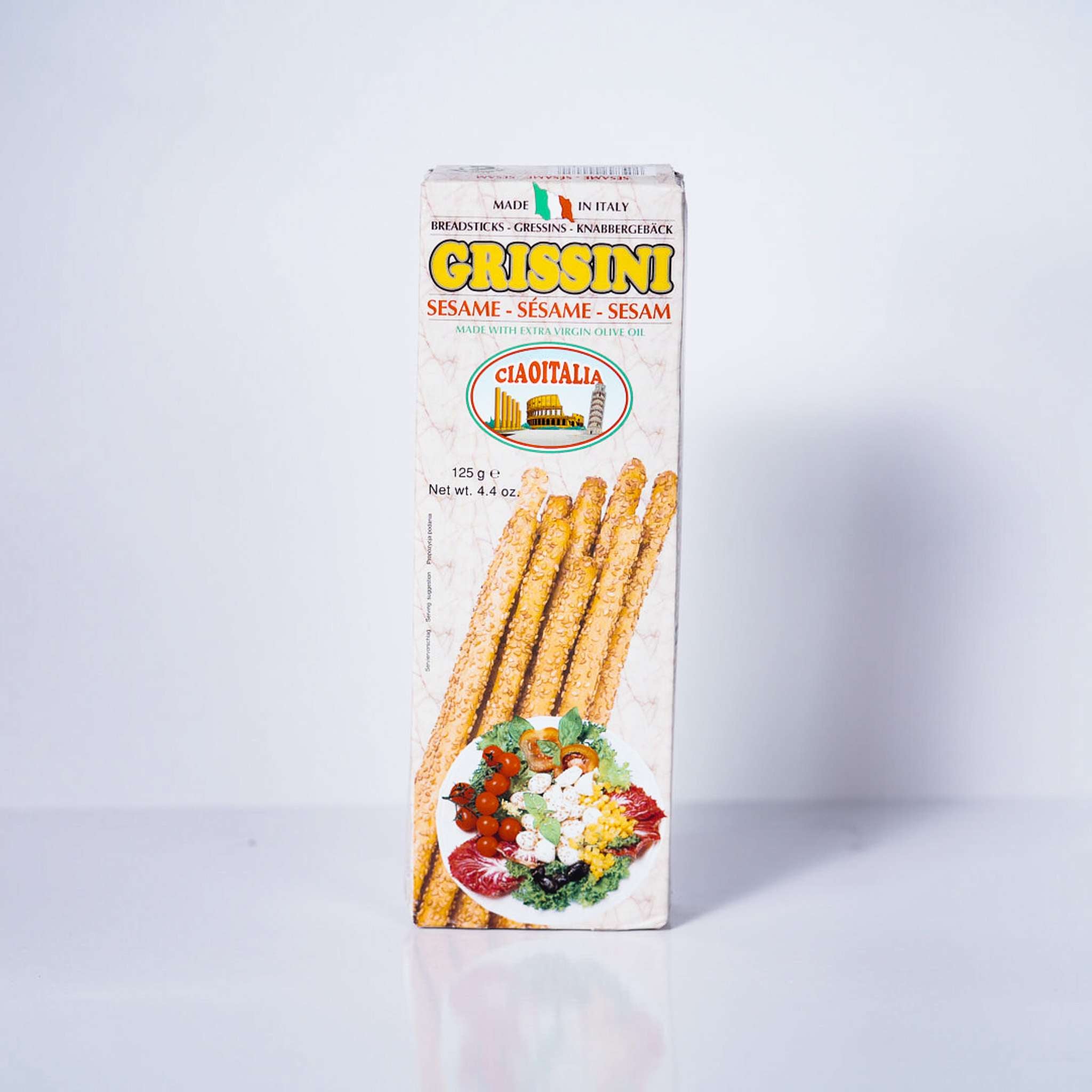 Breadsticks – Sesame Seed Grissini By Ciao Italia