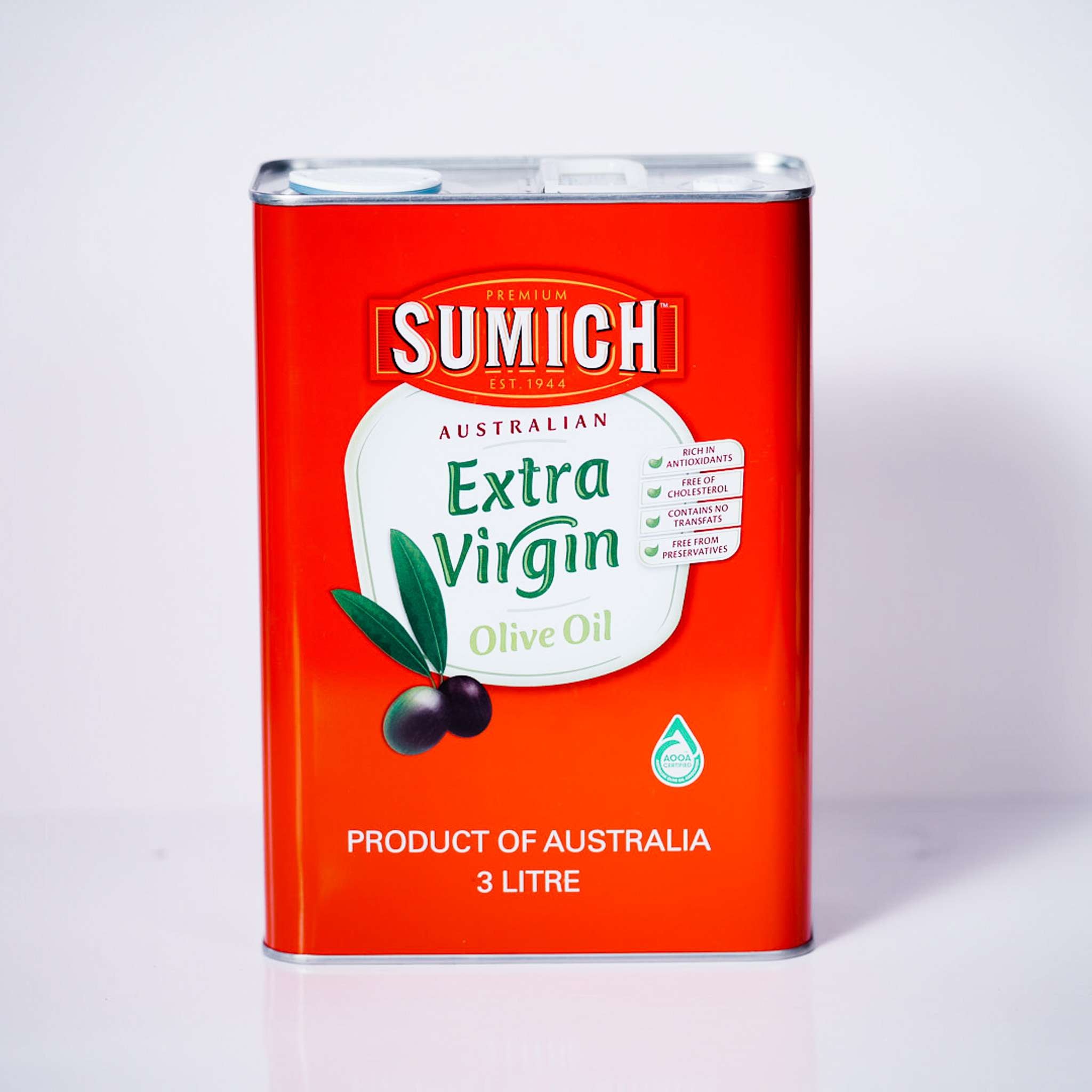 Oil – Extra Virgin Olive Oil By Sumich 3 Litre