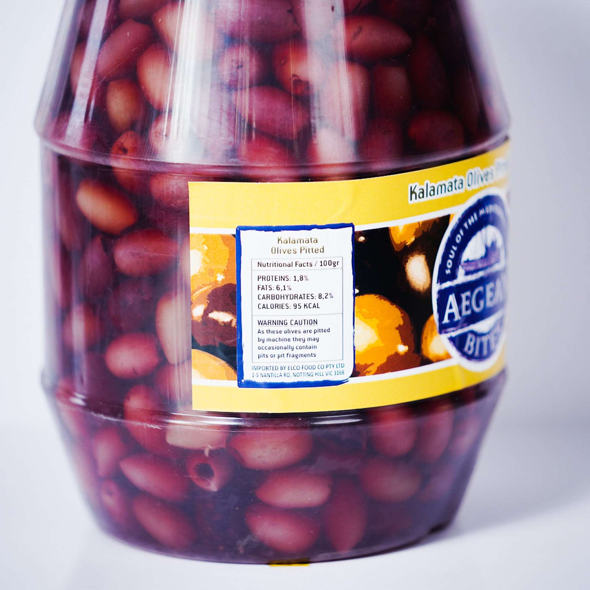 Olives – Kalamata Pitted Large 2kg Tub