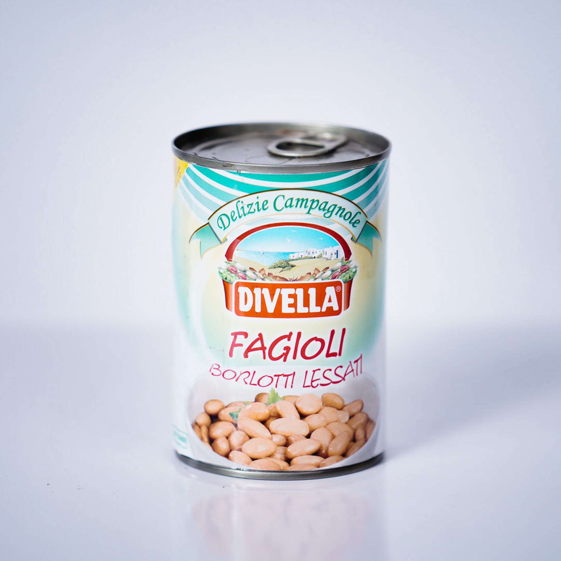 Beans – Borlotti/Fagioli Divella 400g Can