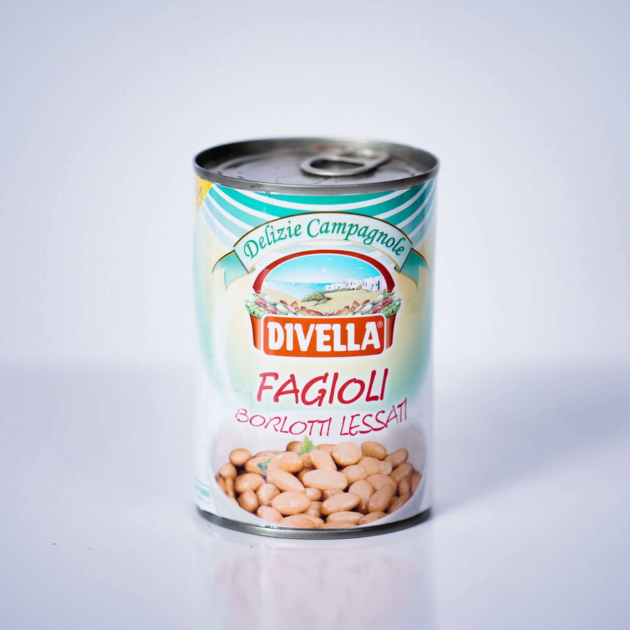 Beans – Borlotti/Fagioli Divella 400g Can