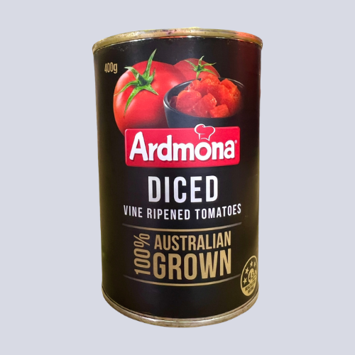 Tomato – Diced Vine Ripened Tomatoes By Ardmona ｜400g
