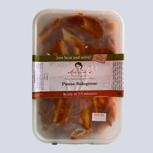 Penne Bolognese Frozen By Maria’s Pasta | 500g