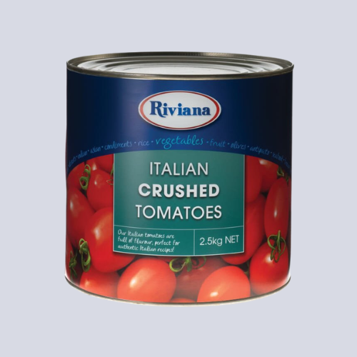 Italian Crushed Tomatoes By RIVIANA | 2.5kg Tin