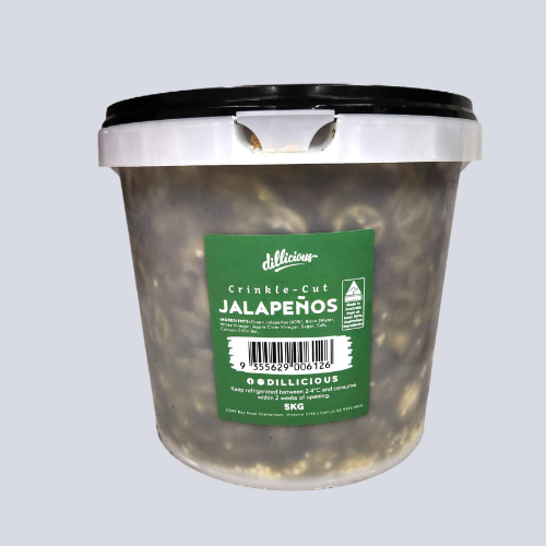 Dillicious Jalapeno Sweet & Spicy Pickles｜ 5kg Bucket