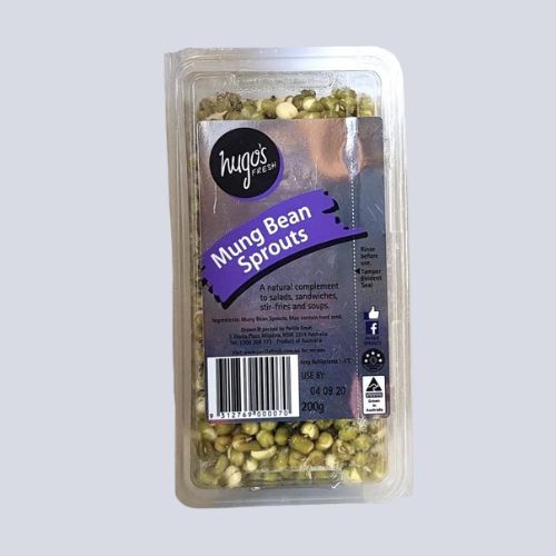 Mung Bean Sprouts | 200g Punnet