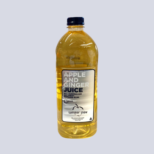 Juice – Apple & Ginger 100% Juice By Summer Snow (2Lt) Bottle