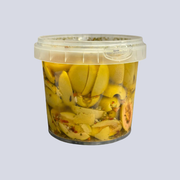 Green Split Olives by Nevias Table | 300g