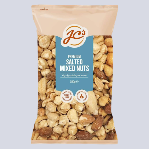 JC’s – Salted Mixed Nuts | 350g