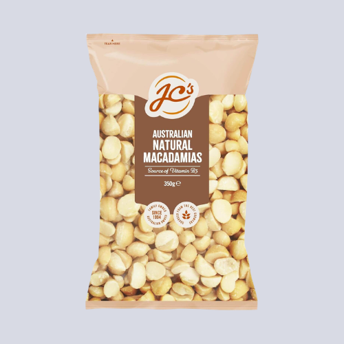 JC’s – Natural Macadamia | 350g