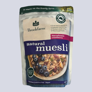 Natural Muesli Macadamia Cranberry | Brookfarm 500g