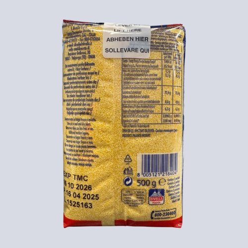 Polenta Instant by Divella Italy | 500g