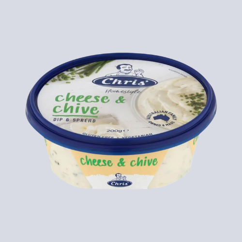 Dip – Cheese & Chive by Chris’ Homestyle Dips | 200g