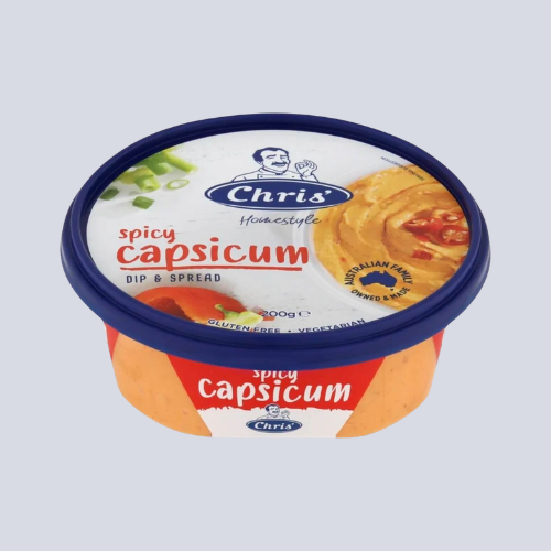 Dip – Spicy Capsicum by Chris’ Homestyle Dips | 200g