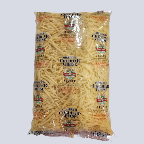 Cheese – Tasty Cheddar Shredded By Floridia | 2kg packet