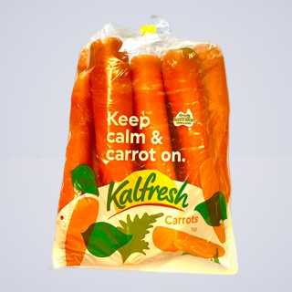 Carrots Pre-Packed 1kg Bag