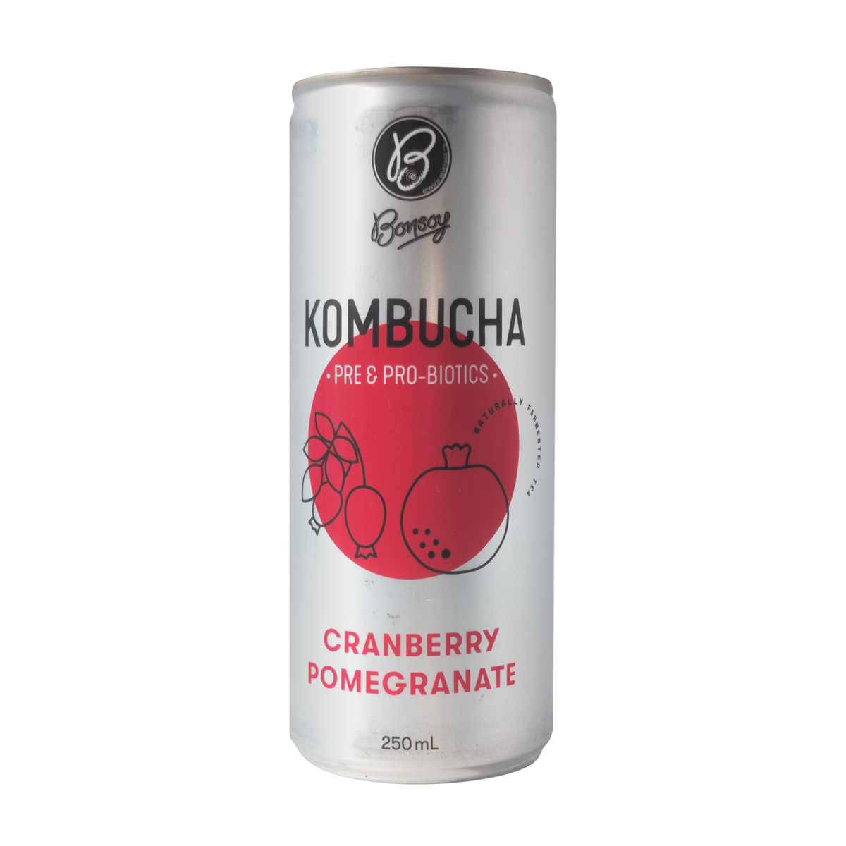 Bonsoy Cranberry & Pomegranate Kombucha