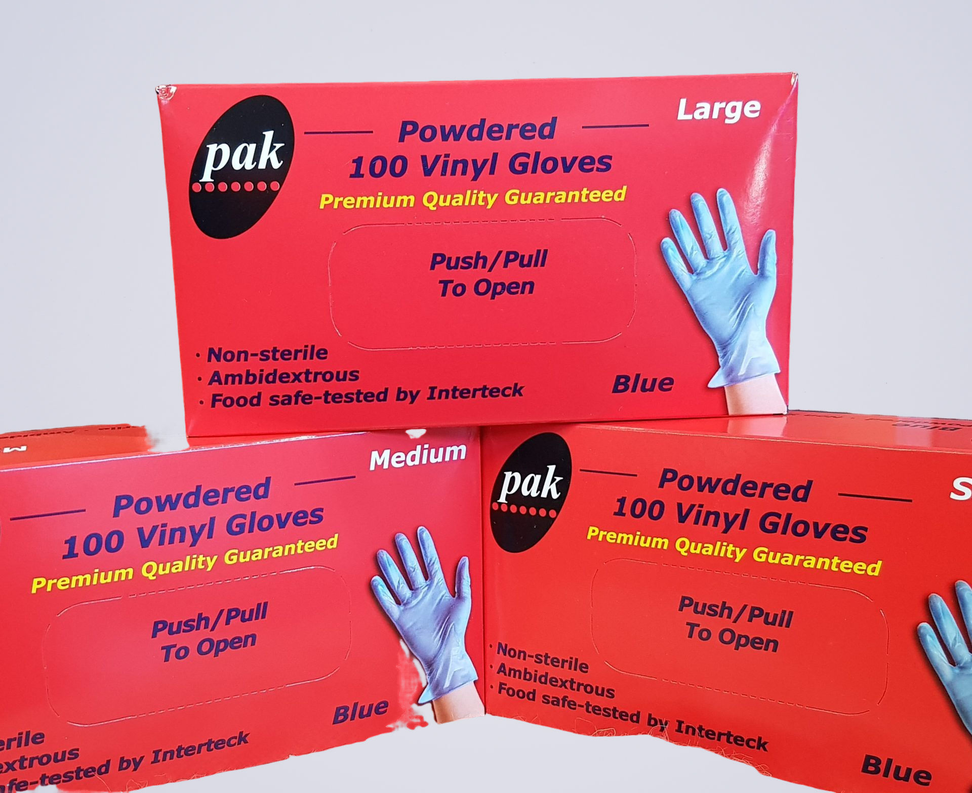 Gloves – Disposable Vinyl Gloves -100 Pk