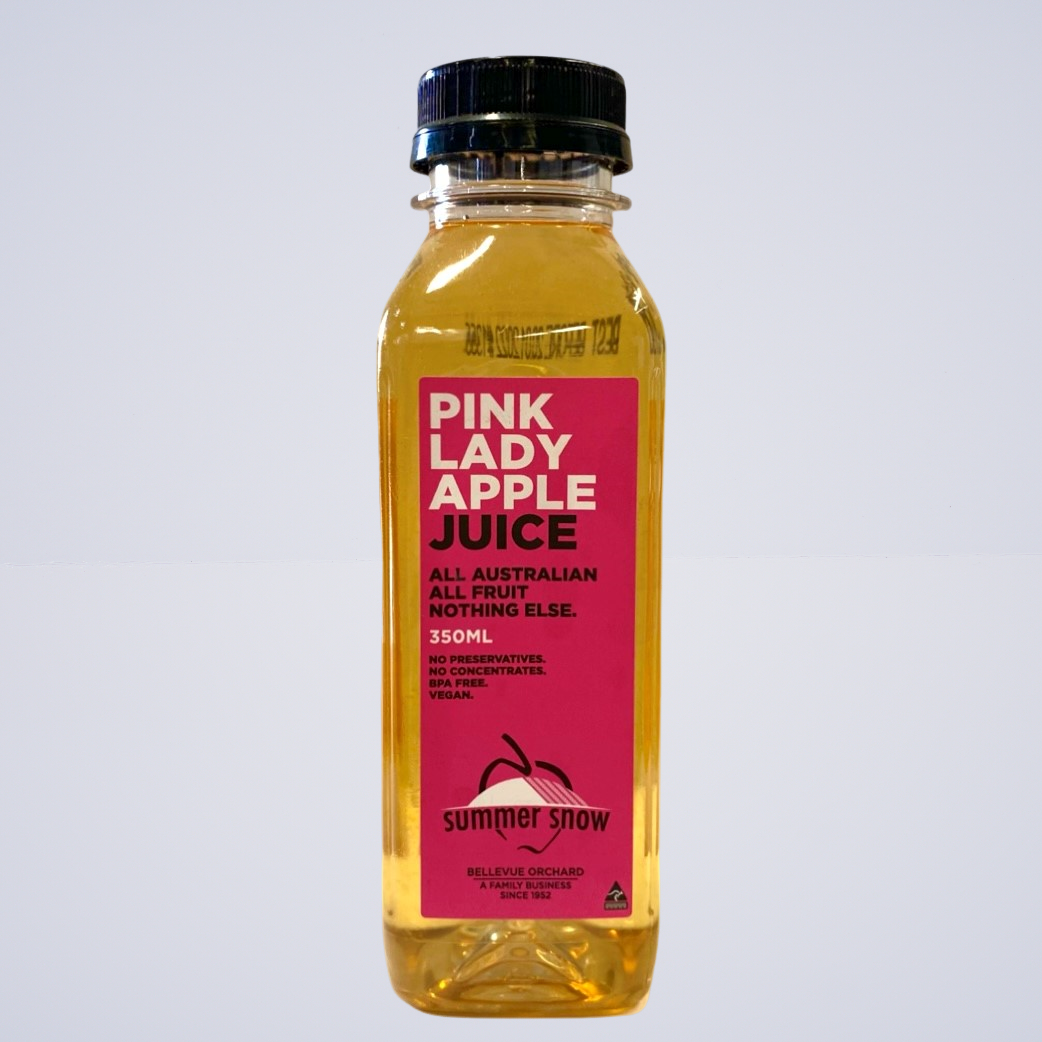 Juice – Pink Lady Apple 350ml By Summer Snow 100% Juice