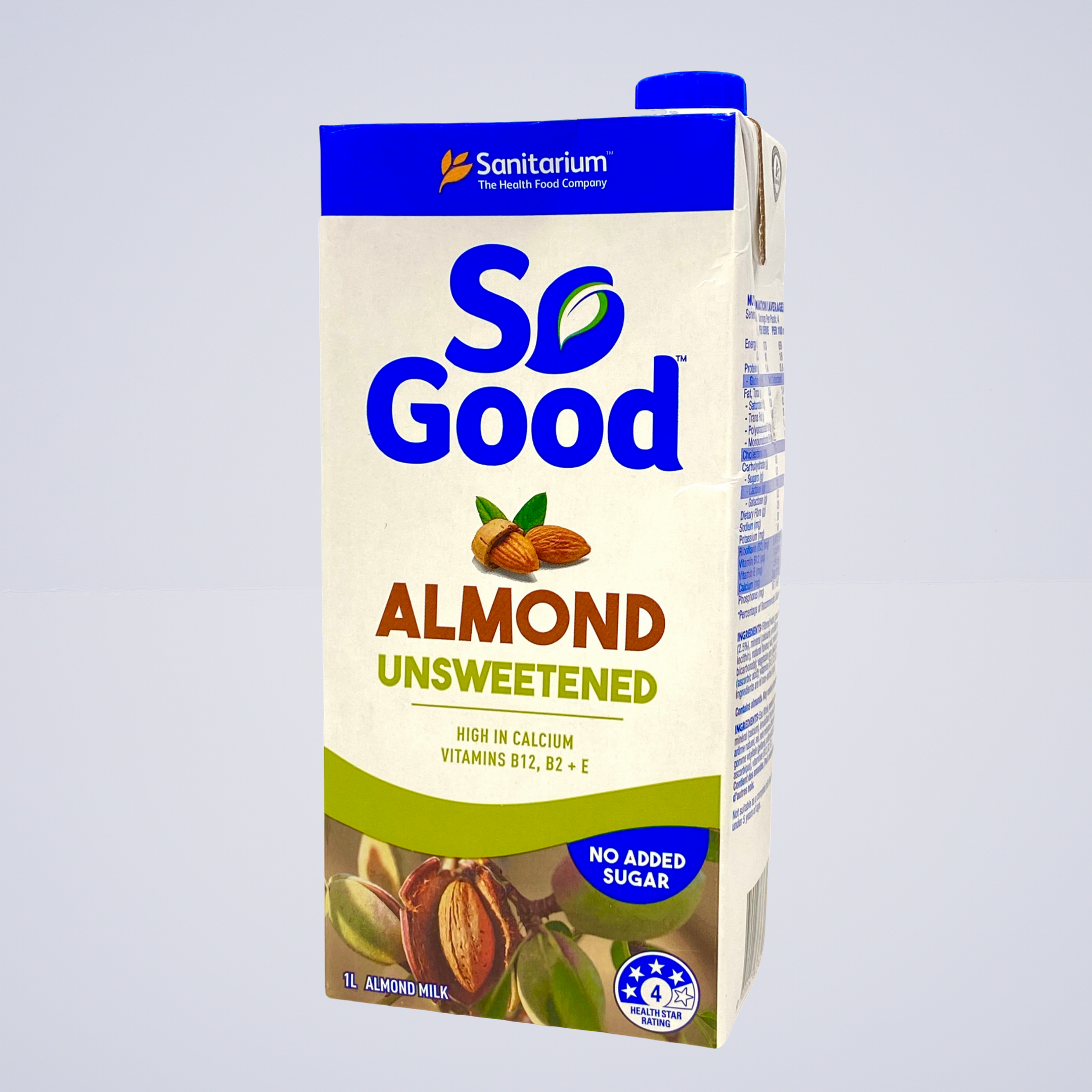 Milk – Almond Milk “Unsweetened” – By So Good 1L