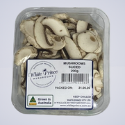 Mushroom Cups SLICED – Pre Packed 200g