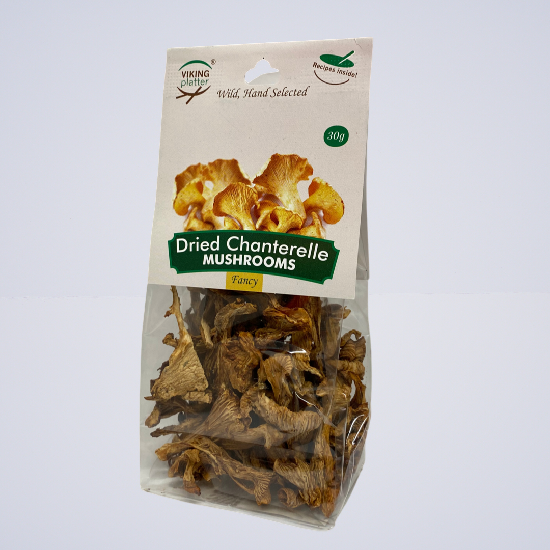 Mushroom – Chanterelle Dried (30gm) Packet