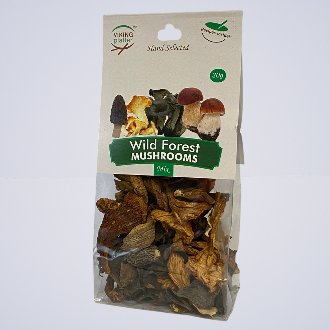 Mushroom – Wild Forest Mix Dried (30gm) Packet