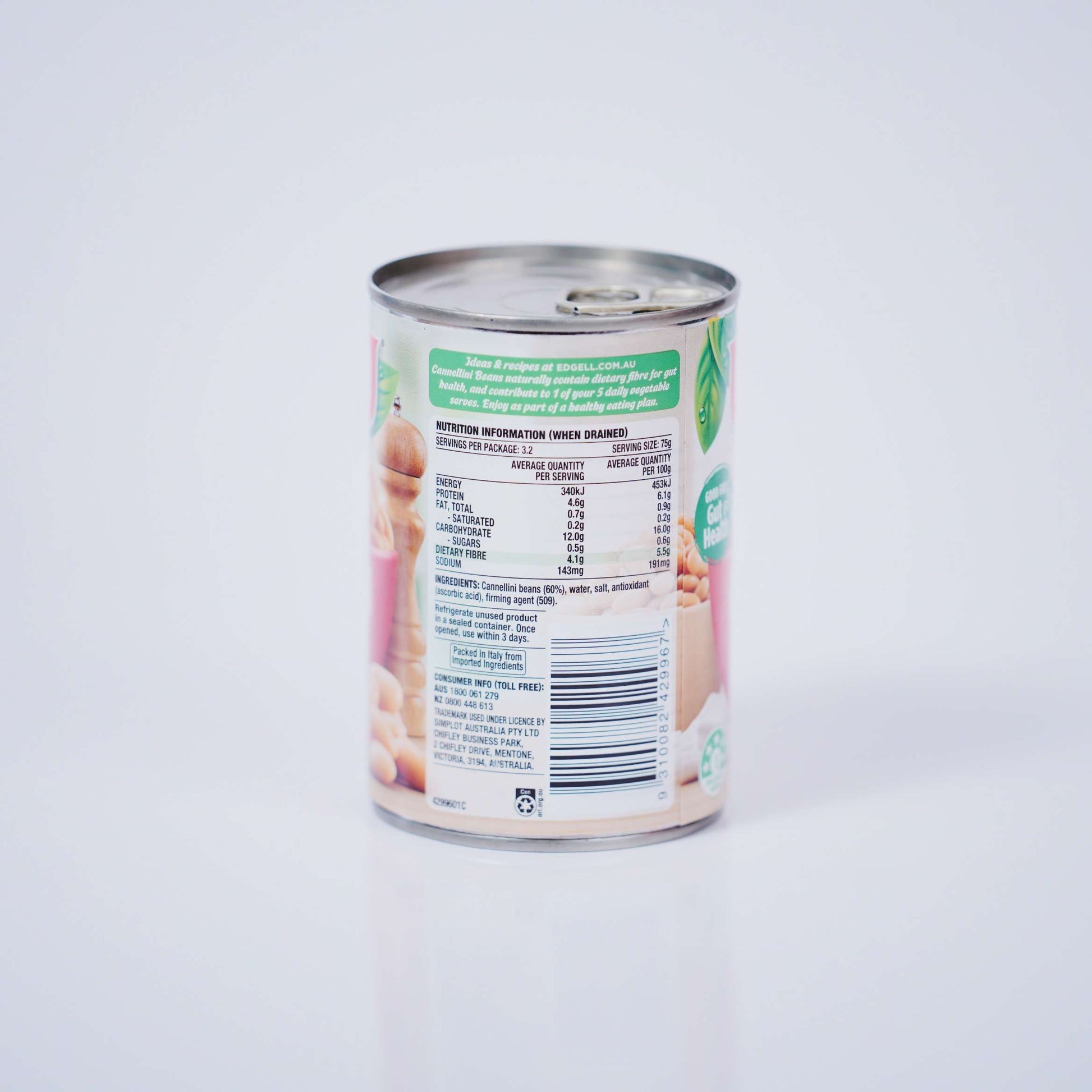 Beans – Cannellini/White Beans｜ 400g Can
