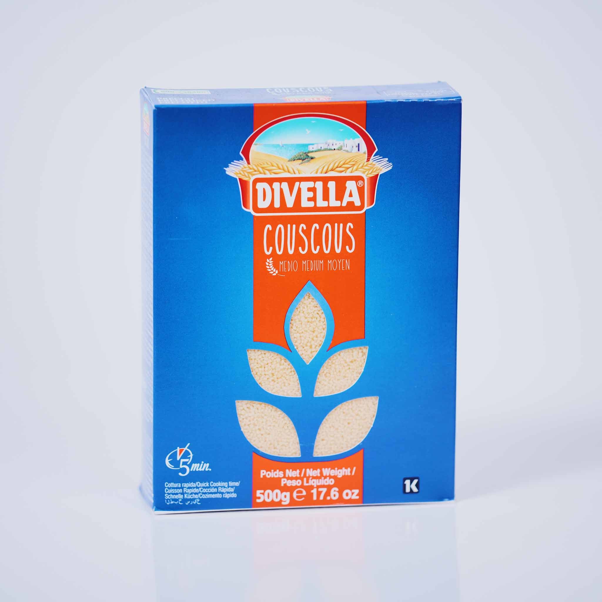 Pasta – Couscous Medium Size By Divella ｜500g
