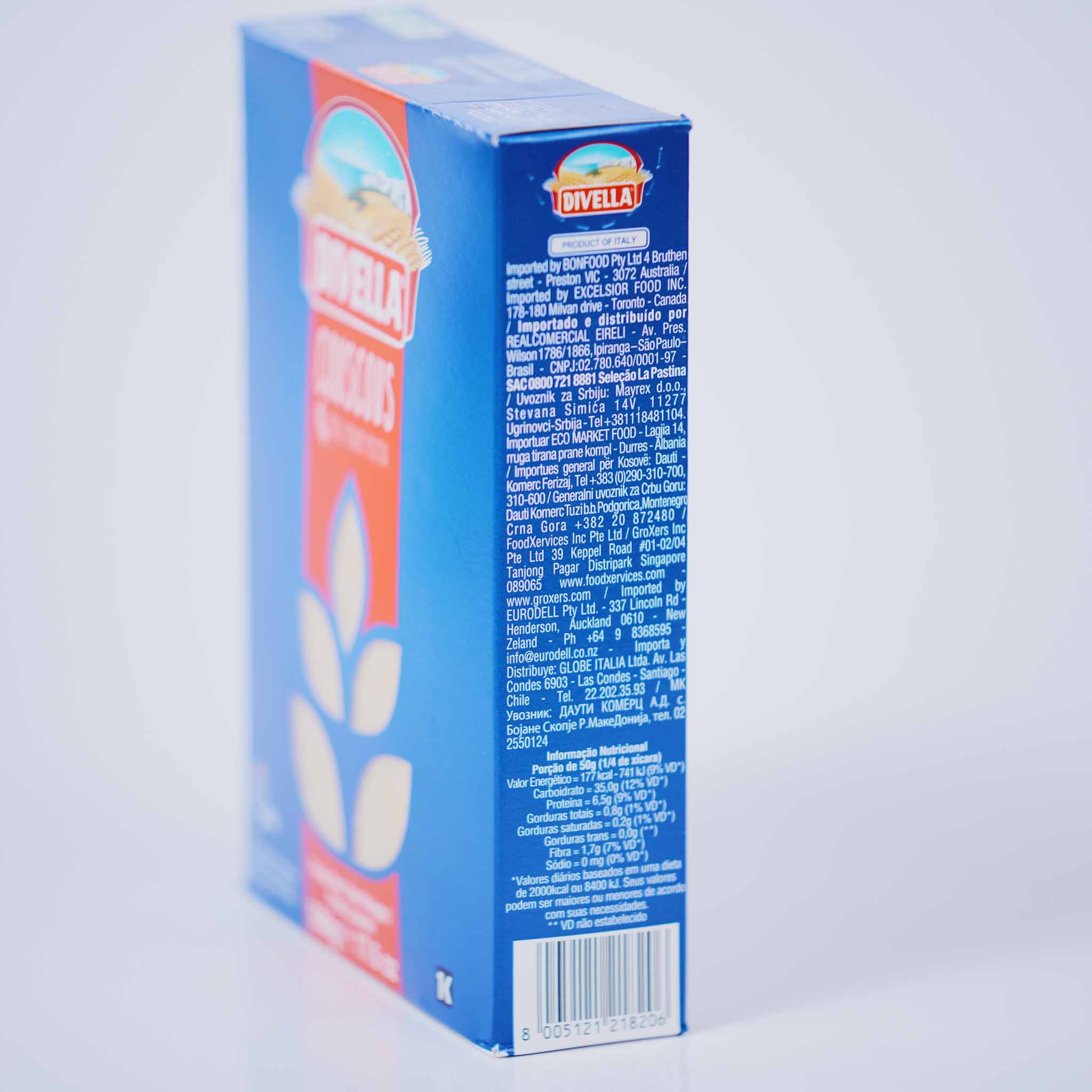 Pasta – Couscous Medium Size By Divella ｜500g