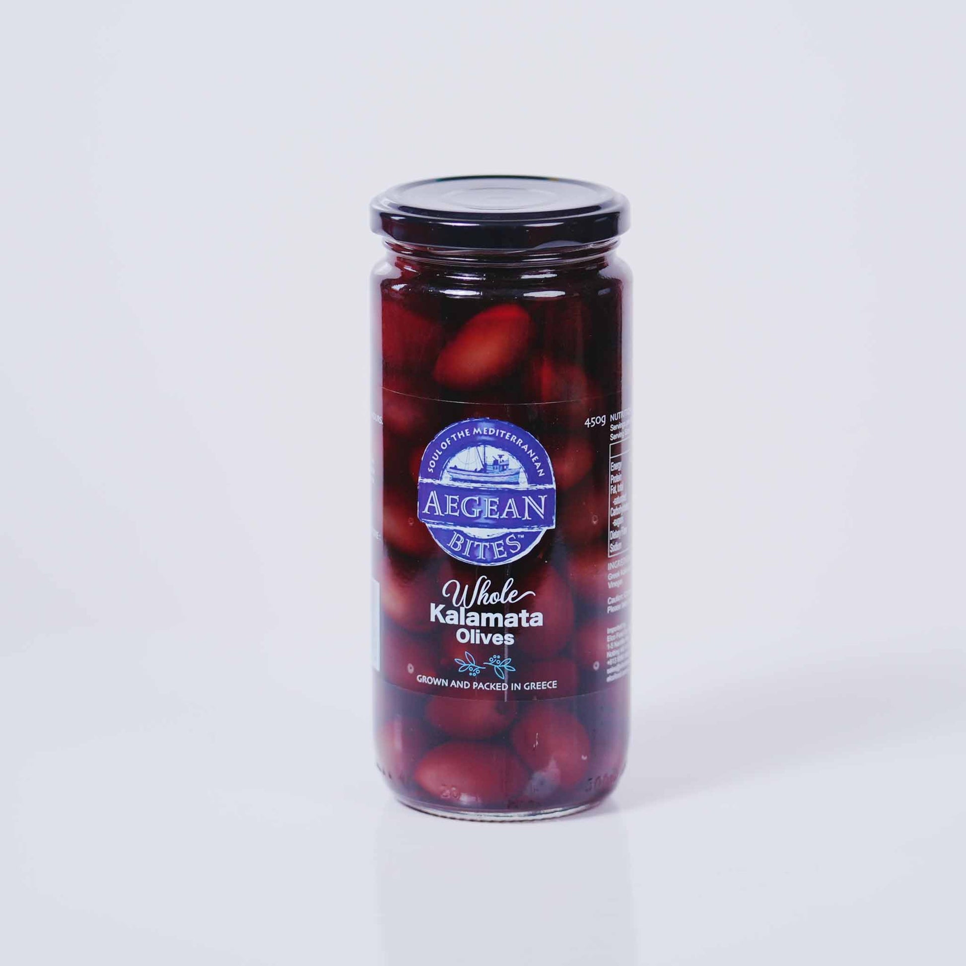 whole kalamata olives aegean bites 450g