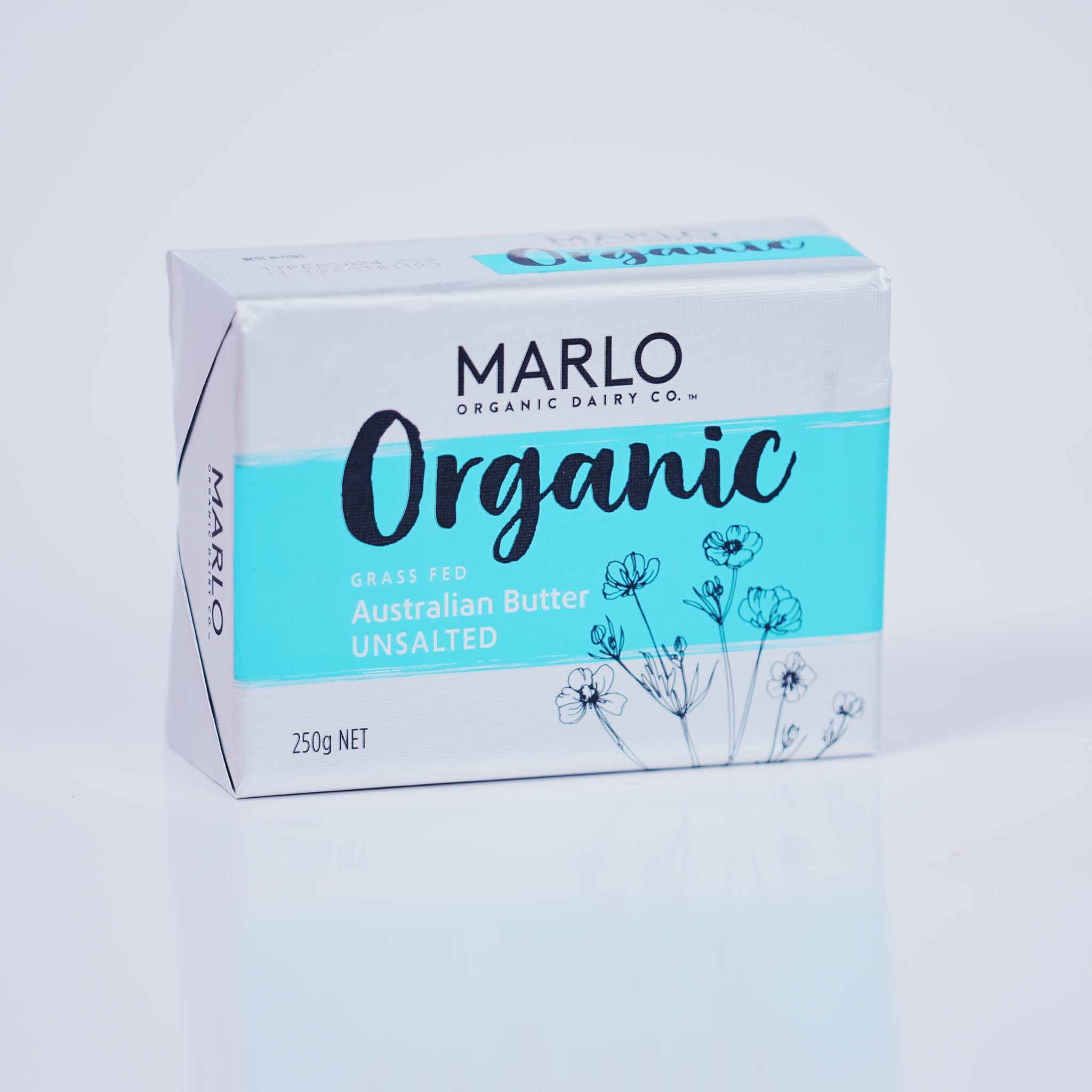 Marlo Organic Unsalted Butter ｜250g