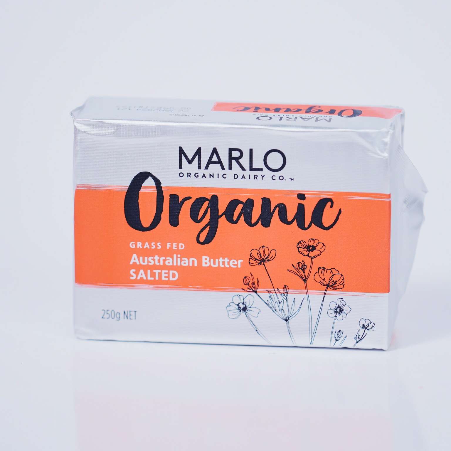 marlo organic salted butter 250g