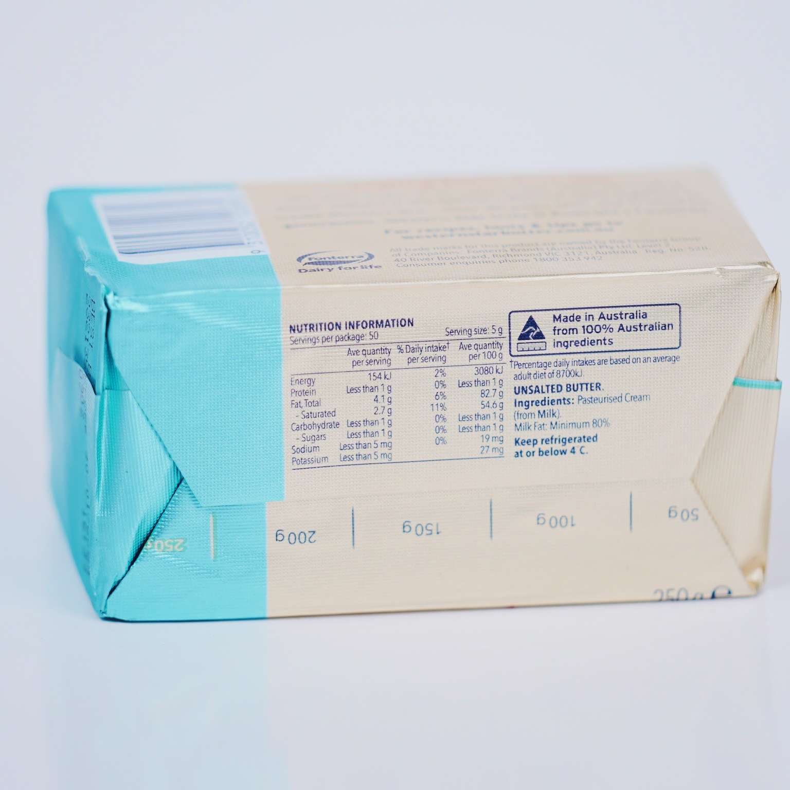 unsalted butter 350g