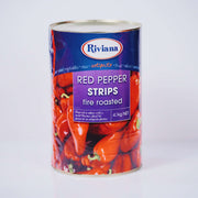 Red Peppers Roasted – Strips (Fire Roasted)