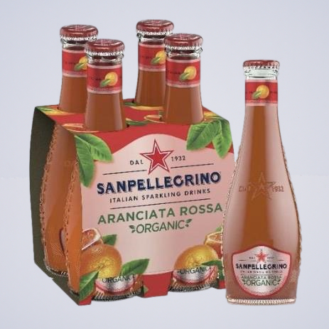 Sanpellegrino 血橙味 – Aranciata Rossa (Blood Orange) 4 X 200ml