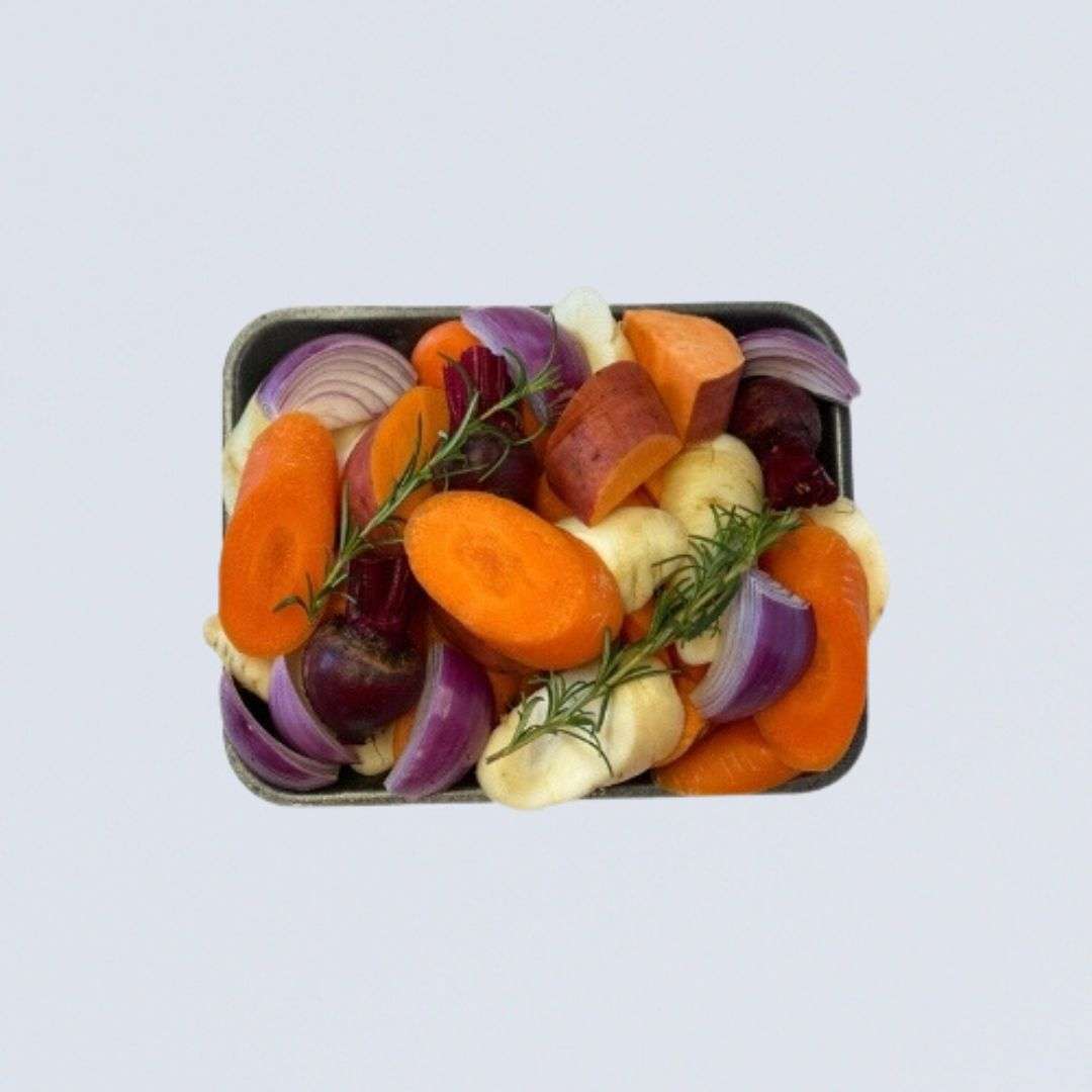 Roast Root Vegetable Mix – Skin On Ready Cut Country Style